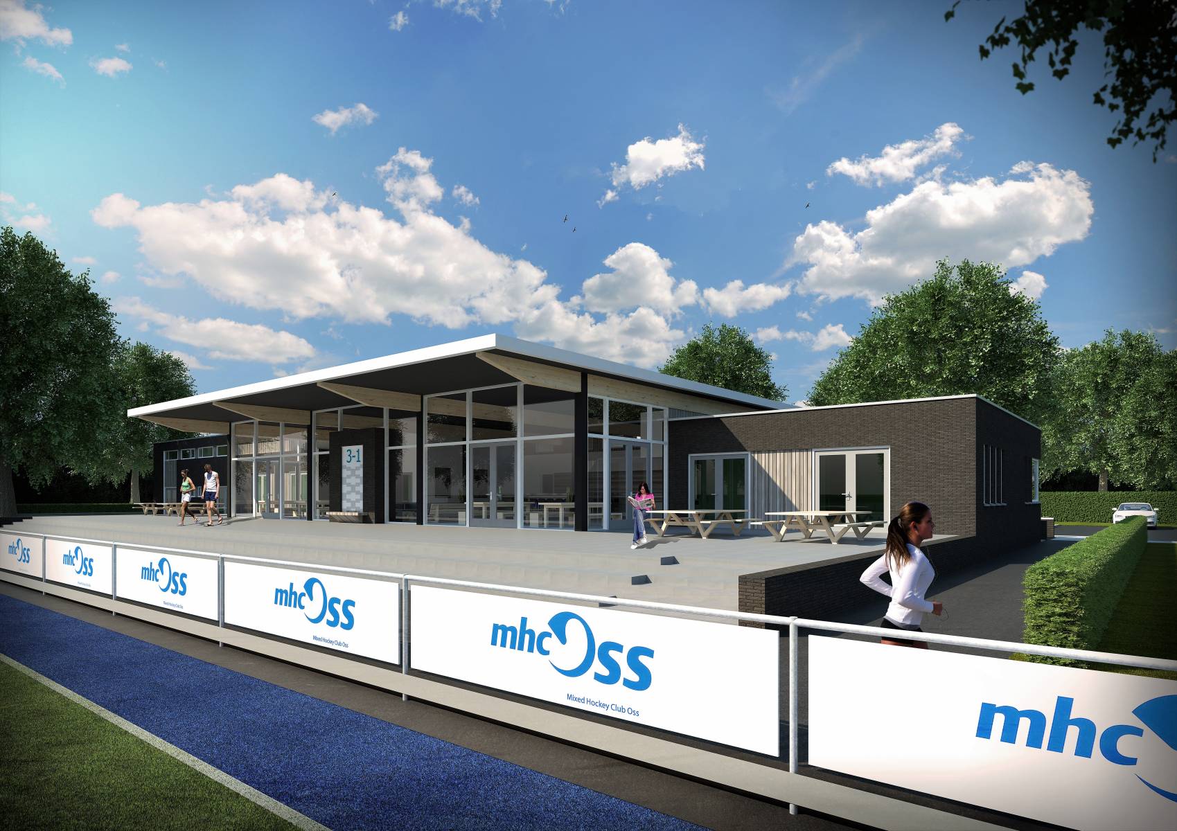 Ontwerp voor MHC Oss